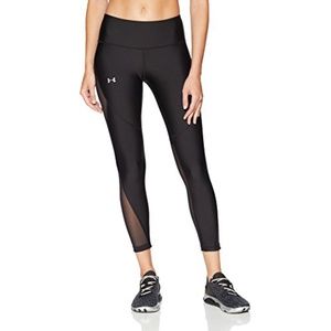 Under Armour Women's HeatGear Black Fashion Ankle Crop 7/1 Leggings, Size Medium